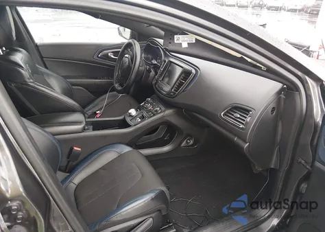 2016 Chrysler 200 S from USA, damaged, VIN 1C3CCCBB8GN120893